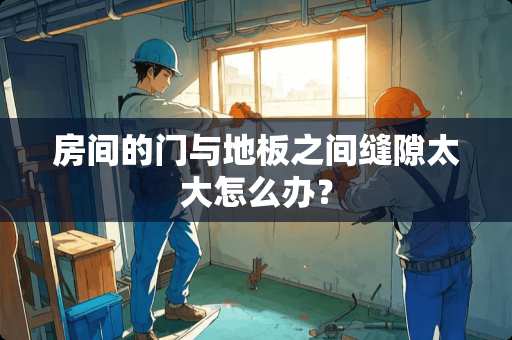 房间的门与地板之间缝隙太大怎么办？