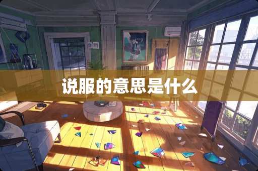 说服的意思是什么