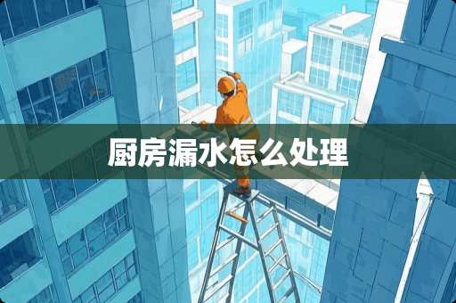 厨房漏水怎么处理