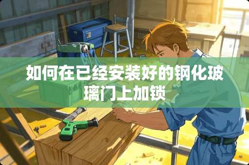 如何在已经安装好的钢化玻璃门上加锁