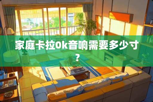 家庭卡拉0k音响需要多少寸？