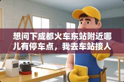 想问下成都火车东站附近哪儿有停车点，我去车站接人，不知道车往哪儿停