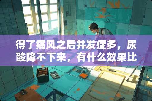得了痛风之后并发症多，尿酸降不下来，有什么效果比较好的药呢？