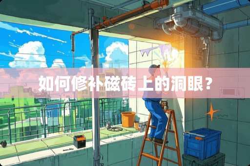 如何修补磁砖上的洞眼？