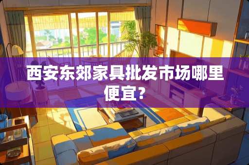 西安东郊家具批发市场哪里便宜？