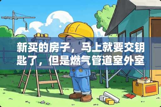 新买的房子，马上就要交钥匙了，但是燃气管道室外室内的都没有铺设，
