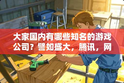 大家国内有哪些知名的游戏公司？譬如盛大，腾讯，网易之类的。急求。