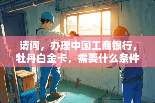 请问，办理中国工商银行，牡丹白金卡，需要什么条件？