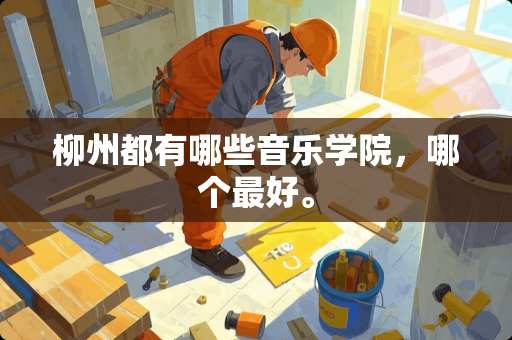 柳州都有哪些音乐学院，哪个最好。