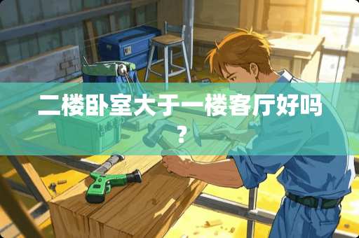 二楼卧室大于一楼客厅好吗？