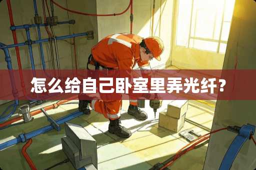 怎么给自己卧室里弄光纤？