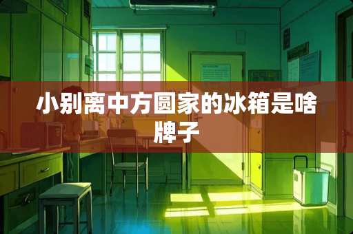 小别离中方圆家的冰箱是啥牌子