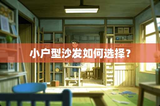 小户型沙发如何选择？