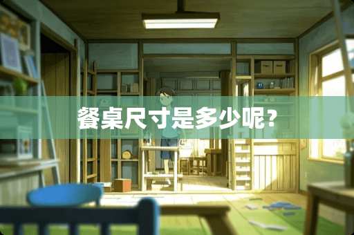 餐桌尺寸是多少呢？