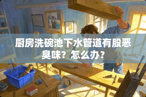 厨房洗碗池下水管道有股恶臭味？怎么办？