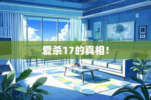 爱杀17的**！
