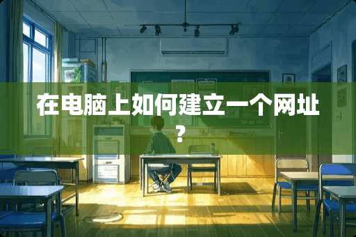 在电脑上如何建立一个网址？