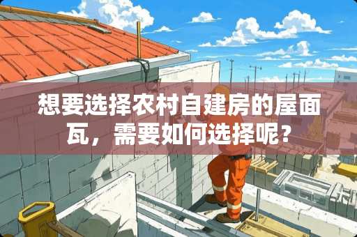 想要选择农村自建房的屋面瓦，需要如何选择呢？
