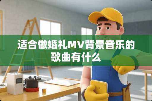 适合做婚礼MV背景音乐的歌曲有什么