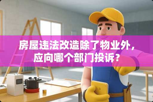 房屋违法改造除了物业外，应向哪个部门投诉？