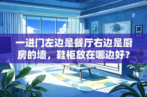 一进门左边是餐厅右边是厨房的墙，鞋柜放在哪边好？