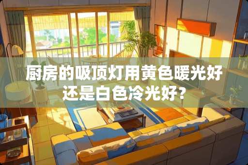 厨房的吸顶灯用黄色暖光好还是白色冷光好？