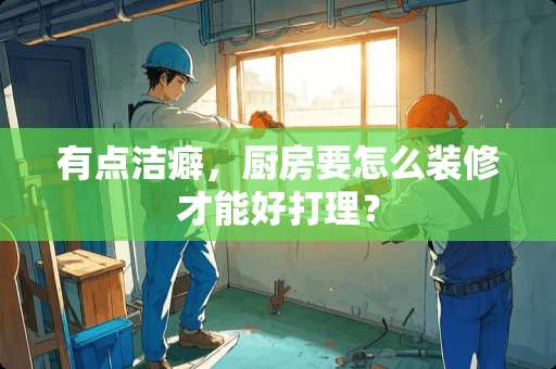 有点洁癖，厨房要怎么装修才能好打理？