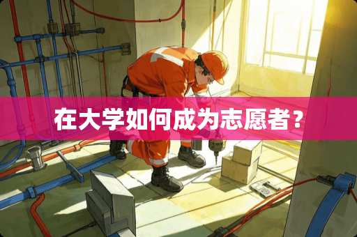 在大学如何成为志愿者？