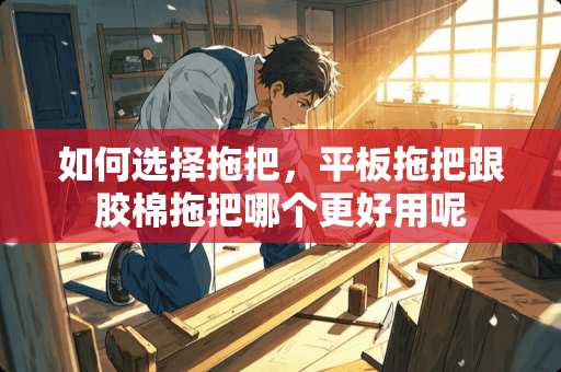 如何选择拖把，平板拖把跟胶棉拖把哪个更好用呢