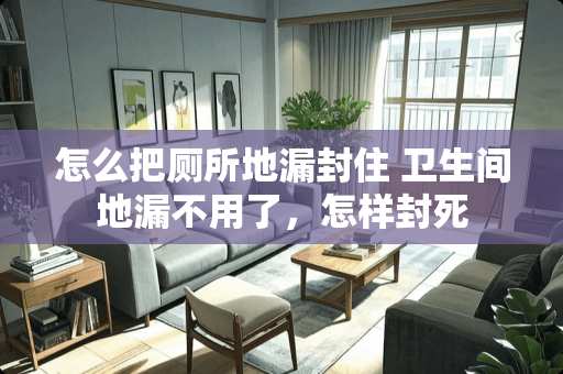 怎么把厕所地漏封住 卫生间地漏不用了，怎样封死