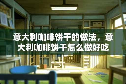 意大利咖啡饼干的做法，意大利咖啡饼干怎么做好吃