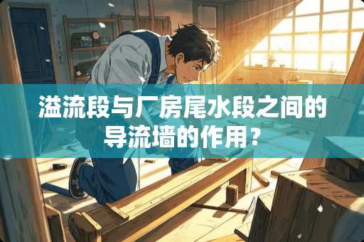 溢流段与厂房尾水段之间的导流墙的作用？