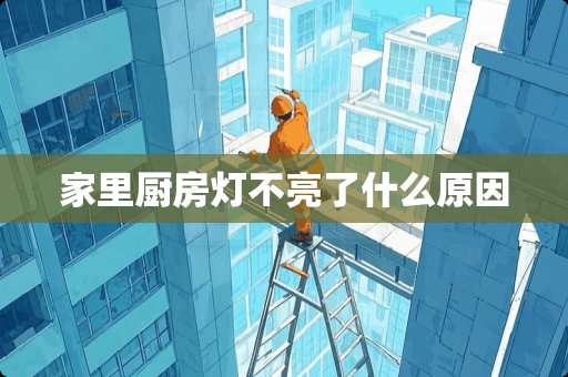 家里厨房灯不亮了什么原因