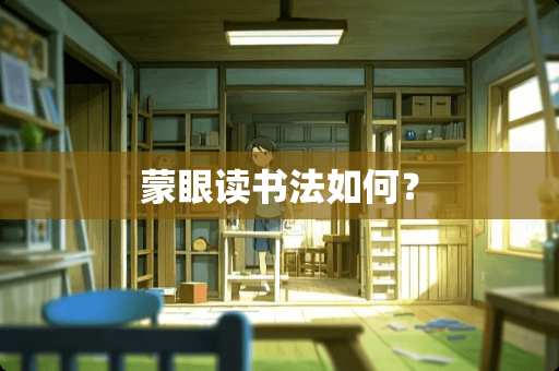 蒙眼读书法如何？