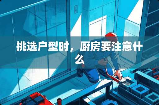 挑选户型时，厨房要注意什么