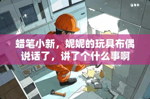 蜡笔小新，妮妮的玩具布偶说话了，讲了个什么事啊