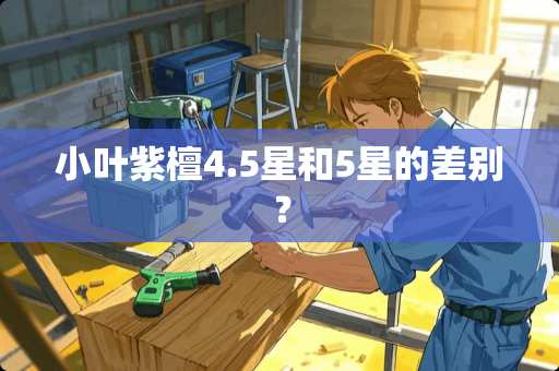 小叶紫檀4.5星和5星的差别？