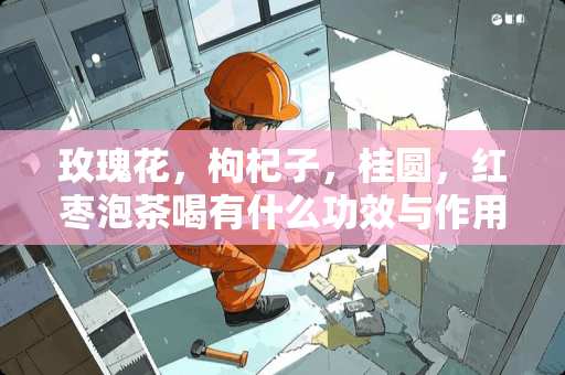 玫瑰花，枸杞子，桂圆，红枣泡茶喝有什么功效与作用