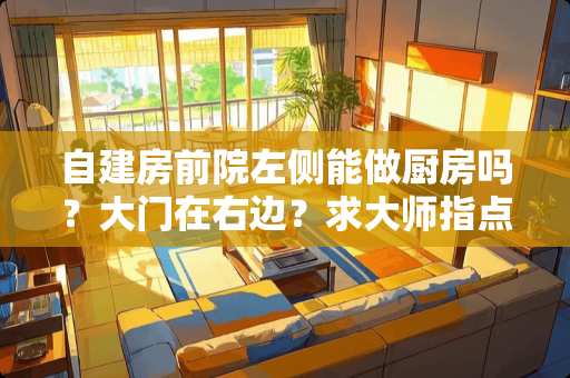 自建房前院左侧能做厨房吗？大门在右边？求大师指点!