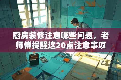 厨房装修注意哪些问题，老师傅提醒这20点注意事项