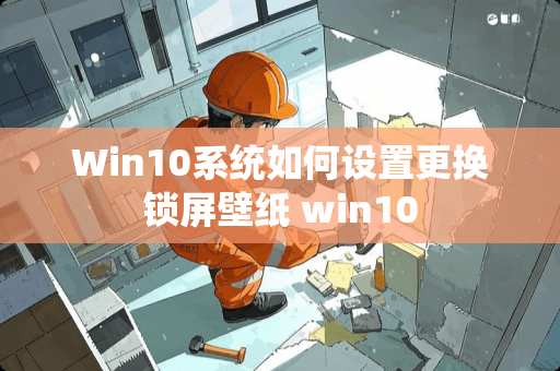Win10系统如何设置更换锁屏壁纸 win10