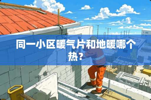 同一小区暖气片和地暖哪个热？