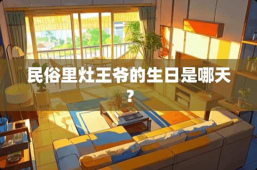 民俗里灶**的生日是哪天？