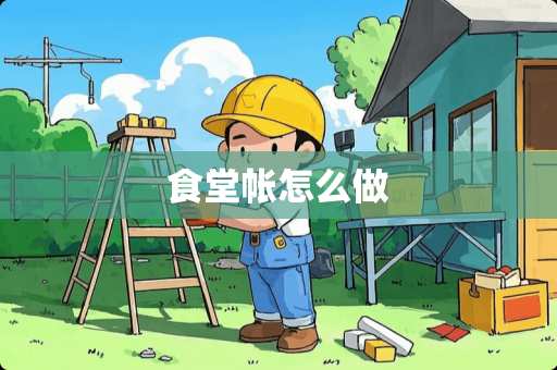食堂帐怎么做