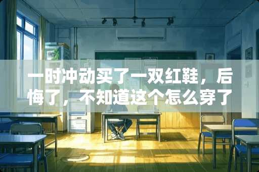 一时冲动买了一双红鞋，后悔了，不知道这个怎么穿了，求来个搭配的达人，么么哒。