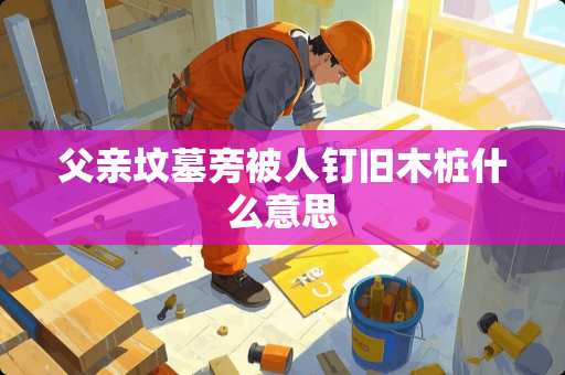 父亲坟墓旁被人钉旧木桩什么意思