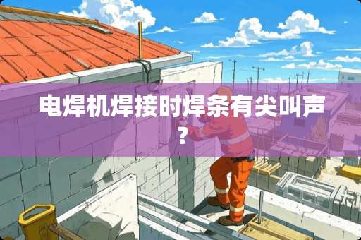 电焊机焊接时焊条有尖叫声？