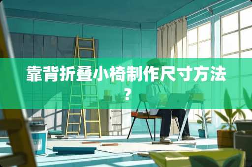 靠背折叠小椅制作尺寸方法？