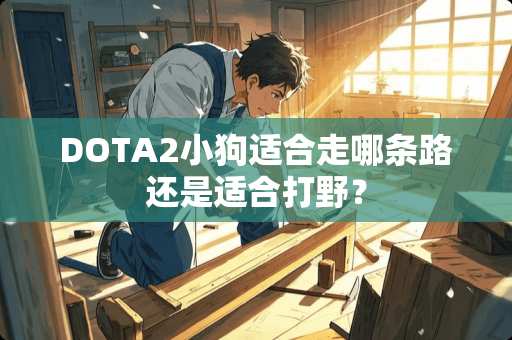 DOTA2小狗适合走哪条路还是适合打野？