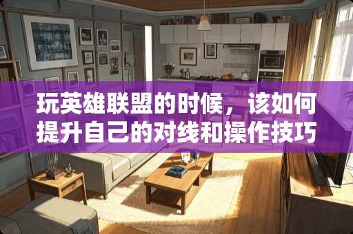 玩英雄联盟的时候，该如何提升自己的对线和操作技巧？